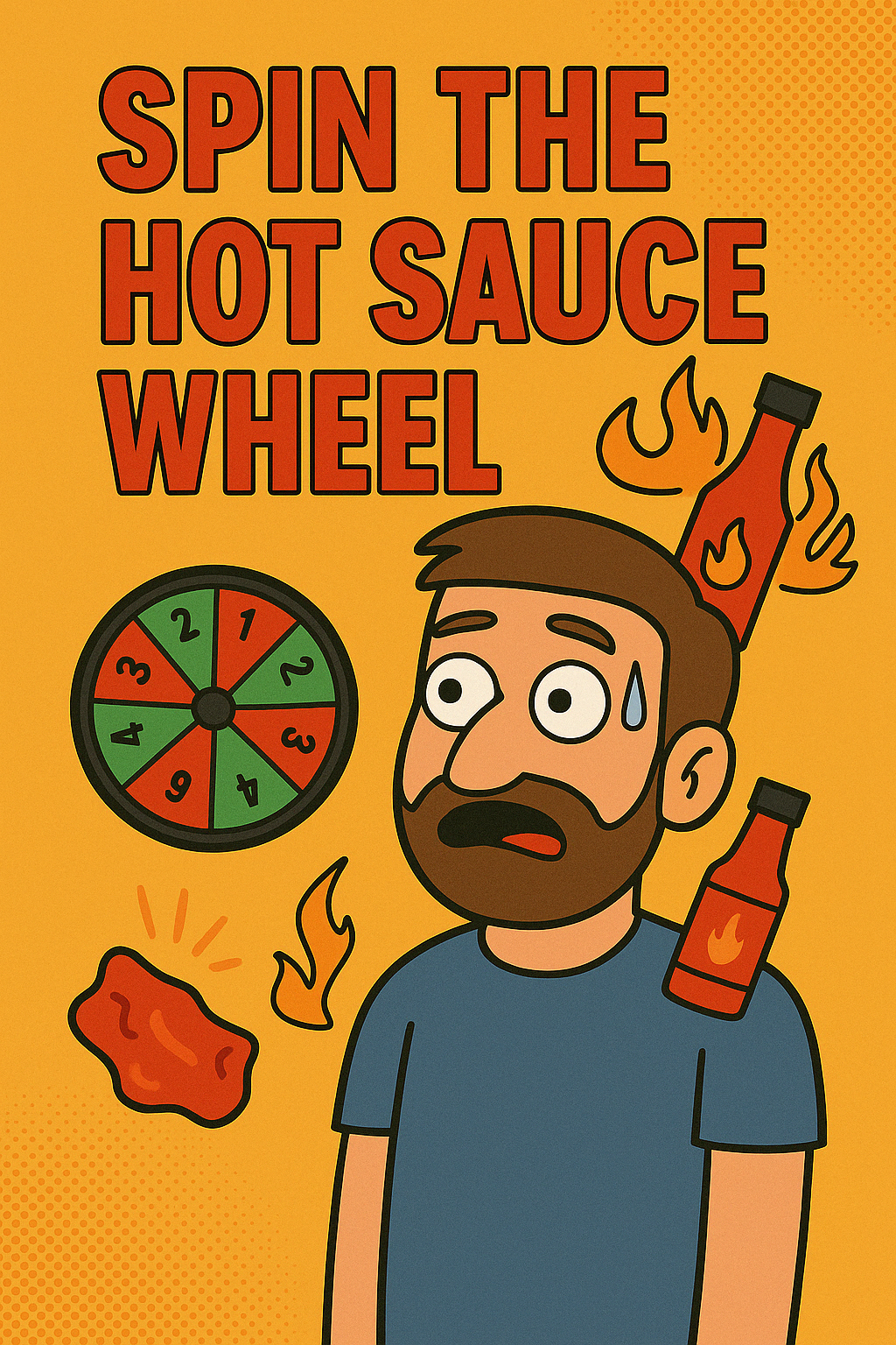 Spin the Hot Sauce Wheel