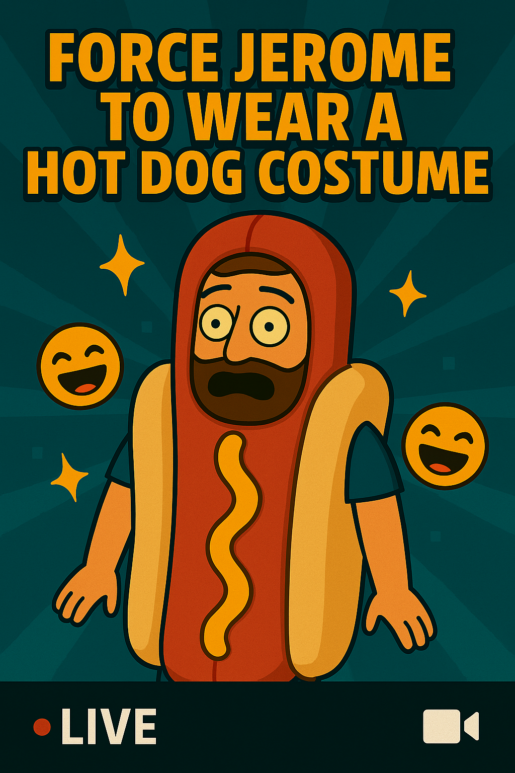 GLIZZ-VEMBER IS HERE! Hotdog Jerome For A DAY