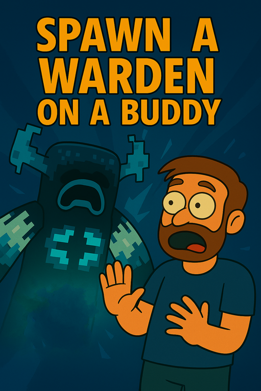 Spawn a Warden on a Player (Cuddles, Snuggles, or Bubbles)