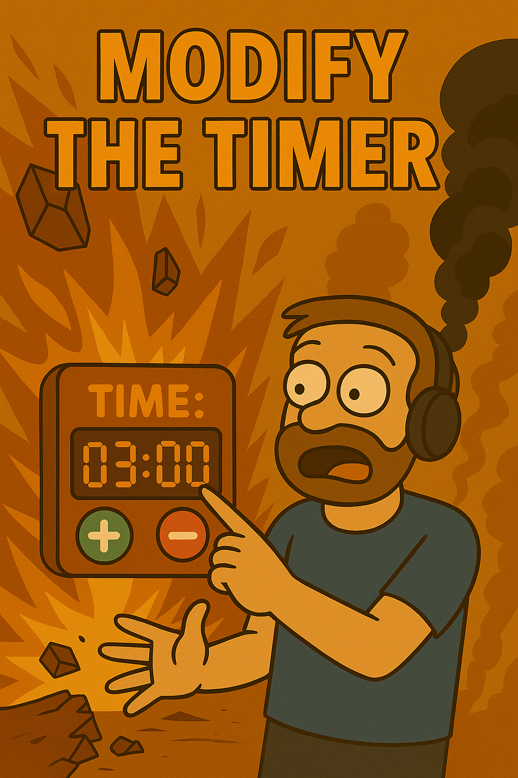 Increase OR Decrease The Timer (1 Second)