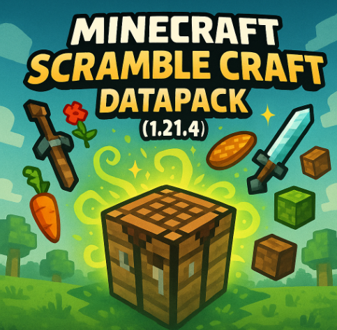 Minecraft Scramble Craft Datapack (1.21.4)